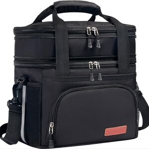 Tactical Lunch Box for Men & Women – Expandable 16L Double Deck Insulated Cooler